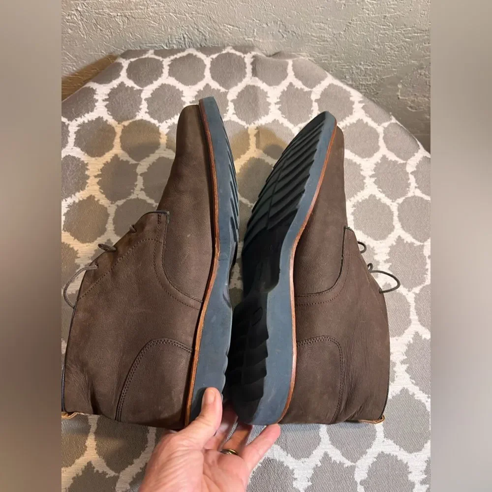Clarks dark brown
